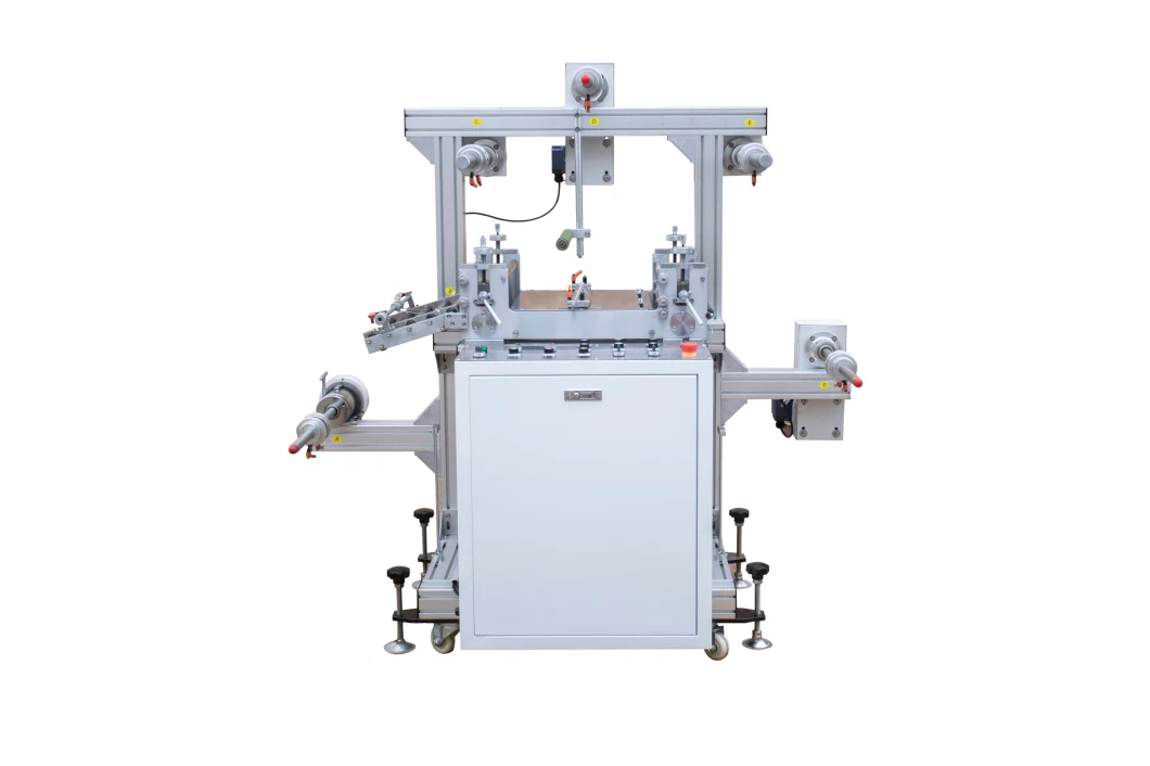 Roll PVC PU TPU EVA Film Micro-Adjusting Partial Laminating Machine