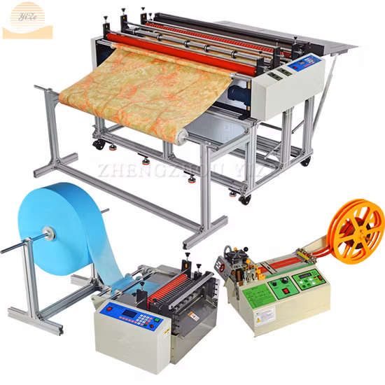 Máquina automática de corte de filme plástico, EVA, PVC