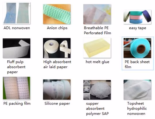 Matéria-prima absorvente Super-Dry by Sap para fraldas de bebê e guardanapos higiênicos